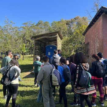 1 Banheiro Biodigestor com gás para boca de fogão SMRI Sec Municipal Relações Internacionais